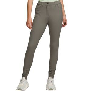 Lululemon City Sleek Slim-Fit 5 Pocket High-Rise Pant Full Length Grey Sage 28